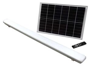 V-TAC LED solárne vodeodolné svietidlo 18W, 3000-6400K, IP65, diaľkové ovládanie