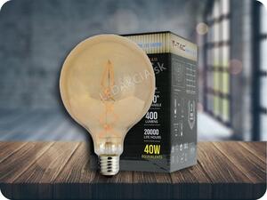 V-TAC E27 LED FILAMENT RETRO ŽIAROVKA 7W, teplá biela 2200K