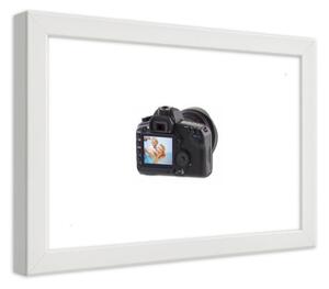 Fotoobraz v ráme Farba rámu: Biely, Rozmery: 90 x 60 cm