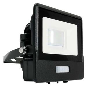 V-TAC LED reflektor s PIR senzorom 10W, 735lm, Samsung chip, 100°, IP65, čierny Farba svetla: Teplá biela