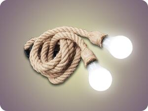 LED line® Dekoratívne Lano 2xE27, 2x1,5m [249884]