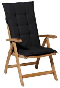 Madison Podložka na stoličku Panama 123x50 cm, čierna