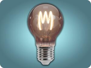 Forever Light E27 LED Retro Filament žiarovka 4W, 250lm, A60, dymová, 2000K