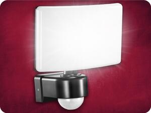 ORNO LED bezrámový reflektor s PIR senzorom 30W, 2200lm, IP65, 4000K, čierny [AD-NL-6148BLR4] Farba svetla: Denná biela