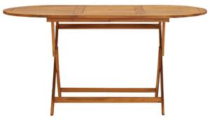 Záhradný stôl 160x85x75 cm, akáciový masív