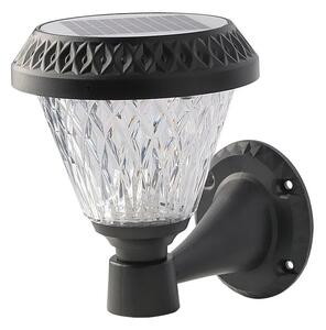 V-TAC LED solárne svietidlo s diaľkovým ovládaním 0,8W, 75lm, CCT, IP44, okrúhle