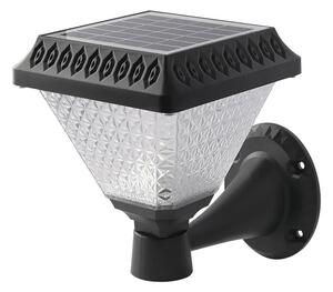 V-TAC LED solárne svietidlo s diaľkovým ovládaním 0,8W, 75lm, CCT, IP44, hranaté