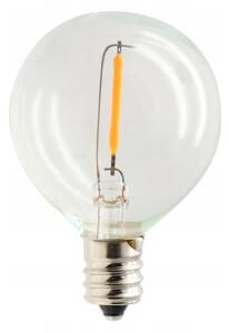 TelForceOne LED žiarovky E12, G40, 0.5W, 30lm, 3V, teplá biela, balenie 6ks [RTV100101]