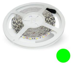 V-TAC LED pás do interiéru 11W/m, 900lm/m, 12V, 60LED/m, SMD 5050, IP20, zelený