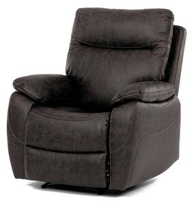 TV-4092 COF3, TV a relaxačné kreslo s manuálnym ovládaním, poťah coffee látka v dekore vintage