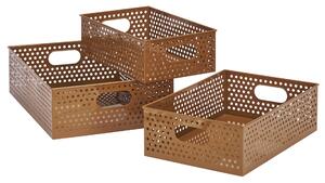 Železný úložný box Pumpkin Spice Low S