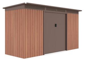 G21 Záhradný domček GRAH 483 - 340 x 142 cm, hnedý