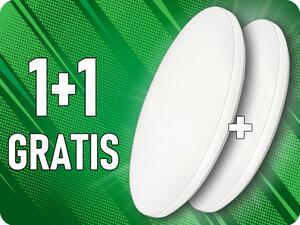 V-TAC LED stropné svietidlo 18W, 1800lm, zmena farieb 3000K-6400K, 1+1 zadarmo!