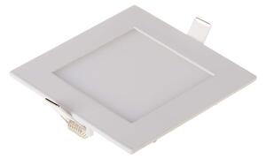 V-TAC LED vstavaný panel s napájacím zdrojom, 3W, 130lm, štvorcový Farba svetla: Teplá biela