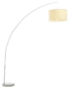 Nastaviteľná oblúková lampa (krém)192cm
