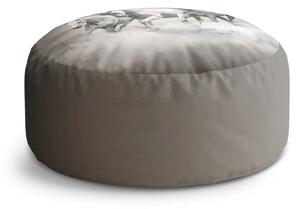 Sablio Taburet Biele kone: 38x48 cm