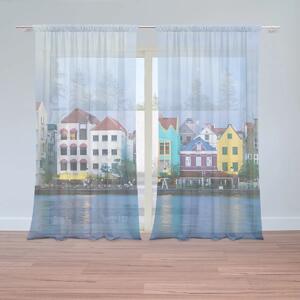 Sablio Záclony Domčeky pri mori: 2ks 150x250cm