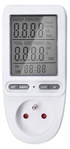 Solight digitálny merač spotreby el. energie, veľký displej [DT27]