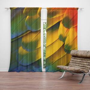 Sablio Záves Farebné perie: 2 ks 140x250 cm