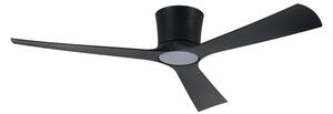 ZEVENTI - LED stropný ventilátor AUREX LED/24W/230V Wi-Fi Tuya čierna + diaľkový ovládač