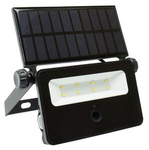 Spectrum LED Solárne svietidlo s PIR senzorom (funguje po zotmení), 2W, 200lm, 1800mAh, IP65, 6000K [SLI050001]