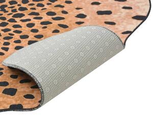 Tvarovaný koberec, 150x220 cm, gepardí vzor