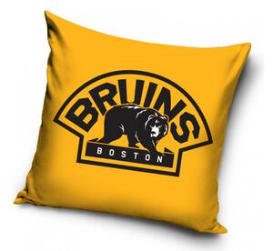 Vankúšik NHL Boston Bruins Yellow Bear 40x40 cm