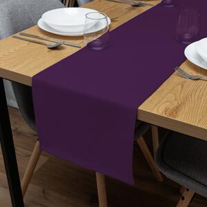 Biante Dekoračný behúň na stôl Rongo RG-064 Tmavo fialový 20x120 cm