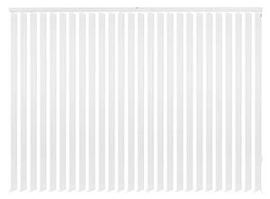 Vertikálne látkové rolety, biele, 150x180 cm