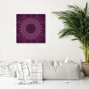 Obraz na plátne Mandala fialová - Andrea Haase Rozmery: 30 x 30 cm
