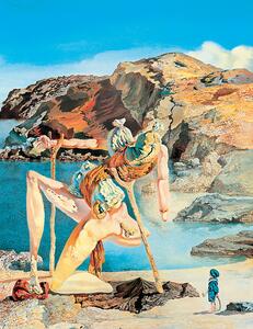 Umelecká tlač Le spectre des sex appeal, Salvador Dalí, (50 x 70 cm)