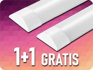 V-TAC LED hranolové svietidlo vysokosvietivé 30W, 4650lm (155lm/W), 120cm, 1+1 zadarmo! Farba svetla: Denná biela