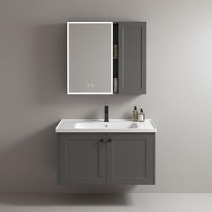 Súprava kúpeľňového nábytku s umývadlom Monti 60cm Grey