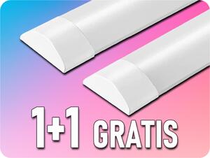 V-TAC LED hranolový panel 50W, 6000lm, 150cm, 1+1 zadarmo! Farba svetla: Denná biela