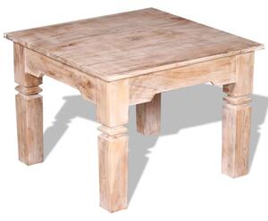 Konferenčný stolík z akáciového dreva, 60x60x45 cm