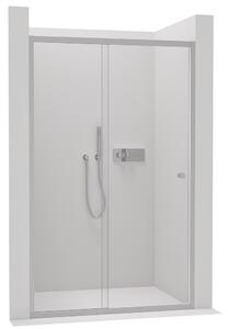 Cerano Varone, posuvné sprchové posuvné dvere 140x195 cm, 6mm číre sklo, chrómový profil, CER-CER-DY505-140-195