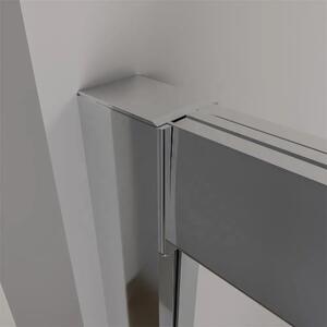 Cerano Varone, posuvné sprchové posuvné dvere 90x195 cm, 6mm číre sklo, chrómový profil, CER-CER-DY505-90-195