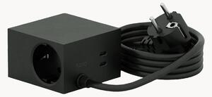 Predlžovacia zásuvka's USB portmi Cuboid+