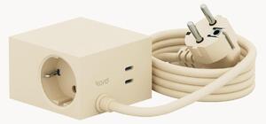 Predlžovacia zásuvka's USB portmi Cuboid+