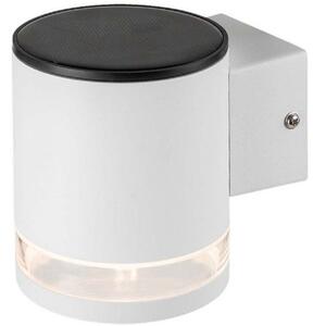 V-TAC Solárne LED nástenné svietidlo 1W, biele, IP54, 3000K