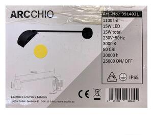 Arcchio Arcchio - LED Vonkajšie nástenné svietidlo GRAYSON LED/15W/230V IP65 LW1110 + záruka 3 roky zadarmo