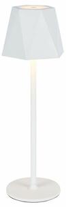 V-TAC LED nabíjateľná stolná lampička 1,5W, 150lm, stmievateľná, IP20, biela, CCT