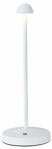 V-TAC LED nabíjateľná stolná lampička 1,6W, 130lm, stmievateľná, IP20, biela, CCT