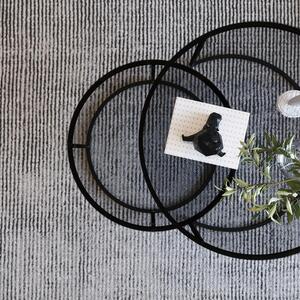 Hanah Home - Elegantný konferenčný stolík TOKYO 60 cm, čierny