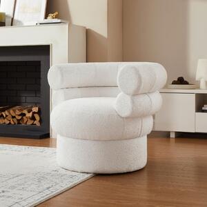 KRESLO, textil, biela Livetastic - Online Only obývacie izby, Online Only