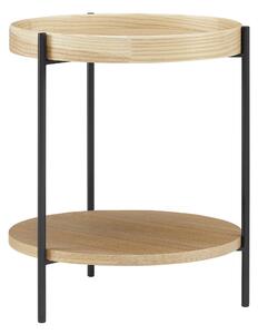 PRÍRUČNÝ STOLÍK, farba duba, kompozitné drevo, 44/49 cm Livetastic - Online Only obývacie izby, Online Only
