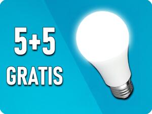 V-TAC E27 LED žiarovka 8,5W, 806lm, SAMSUNG chip, A60m 5+5 zadarmo! Farba svetla: Teplá biela