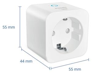 Philips - SADA 2x inteligentné zásuvky SCHUKO 2300W Wi-Fi