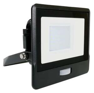 V-TAC LED reflektor s PIR senzorom 30W, 2340lm, Samsung chip, 100°, IP65, čierny Farba svetla: Teplá biela