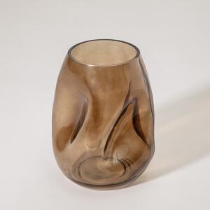 Váza Bronze Wave I 13x13x18 cm